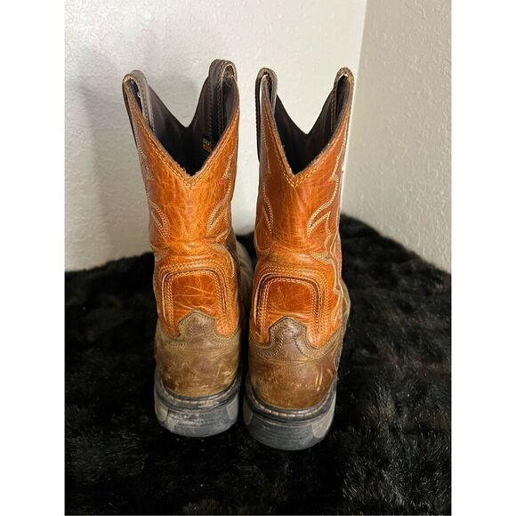 Ariat WorkHog Western Work Boots Mens Size 9 EE 10005888 Dark Earth - Picture 4 of 6